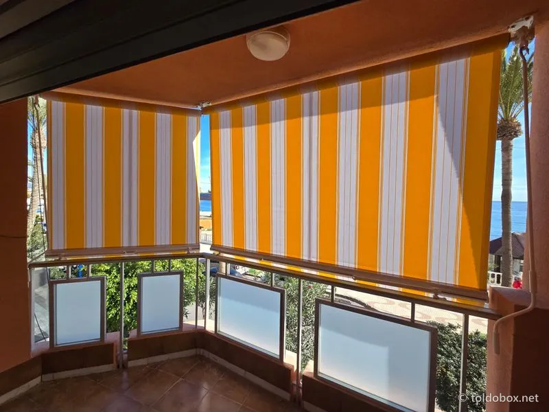 Toldo stor, instalado por Toldobox